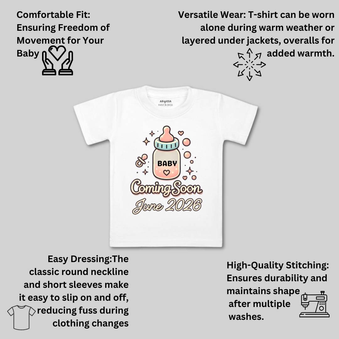 Arvesa Coming Soon Baby Boy & Girl Dress