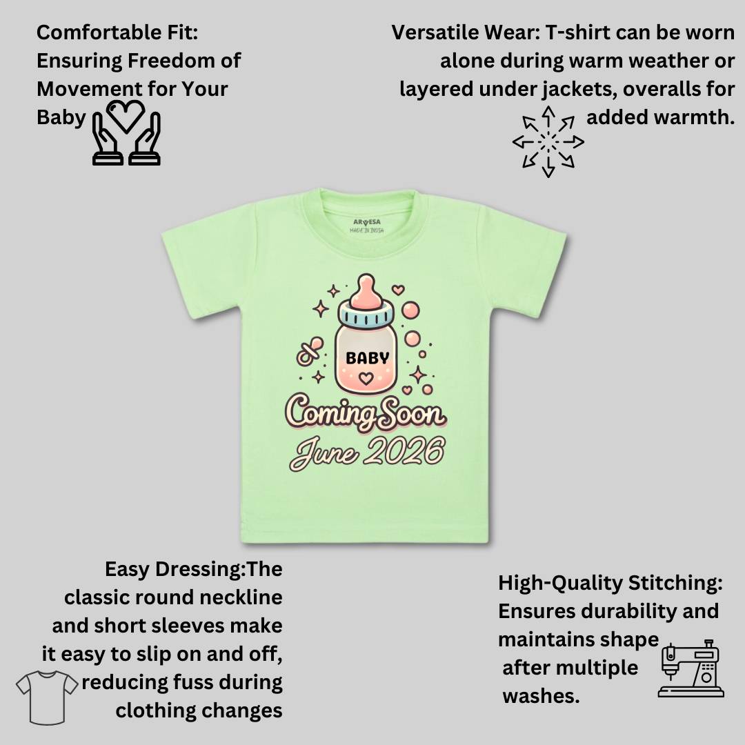 Arvesa Coming Soon Baby Boy & Girl Dress
