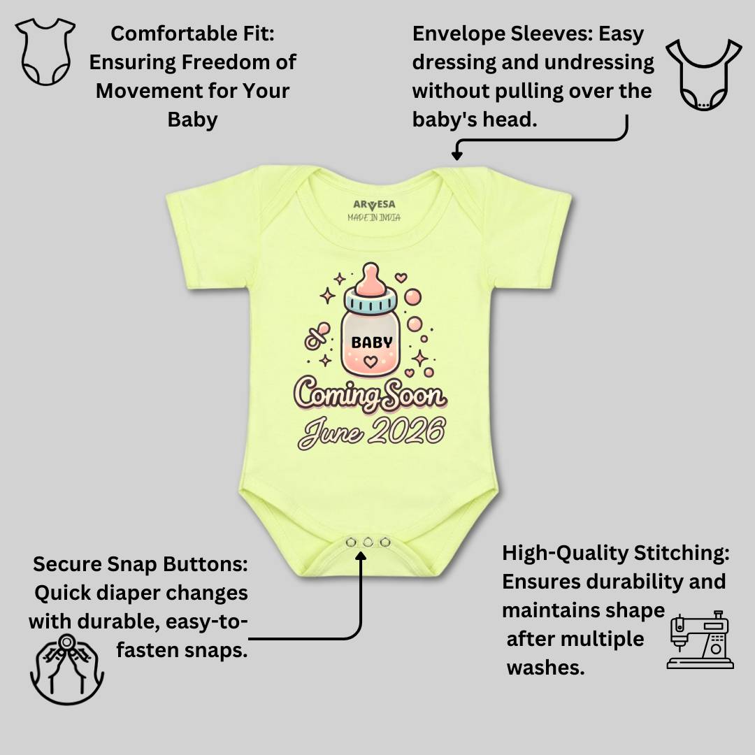 Arvesa Coming Soon Baby Boy & Girl Dress