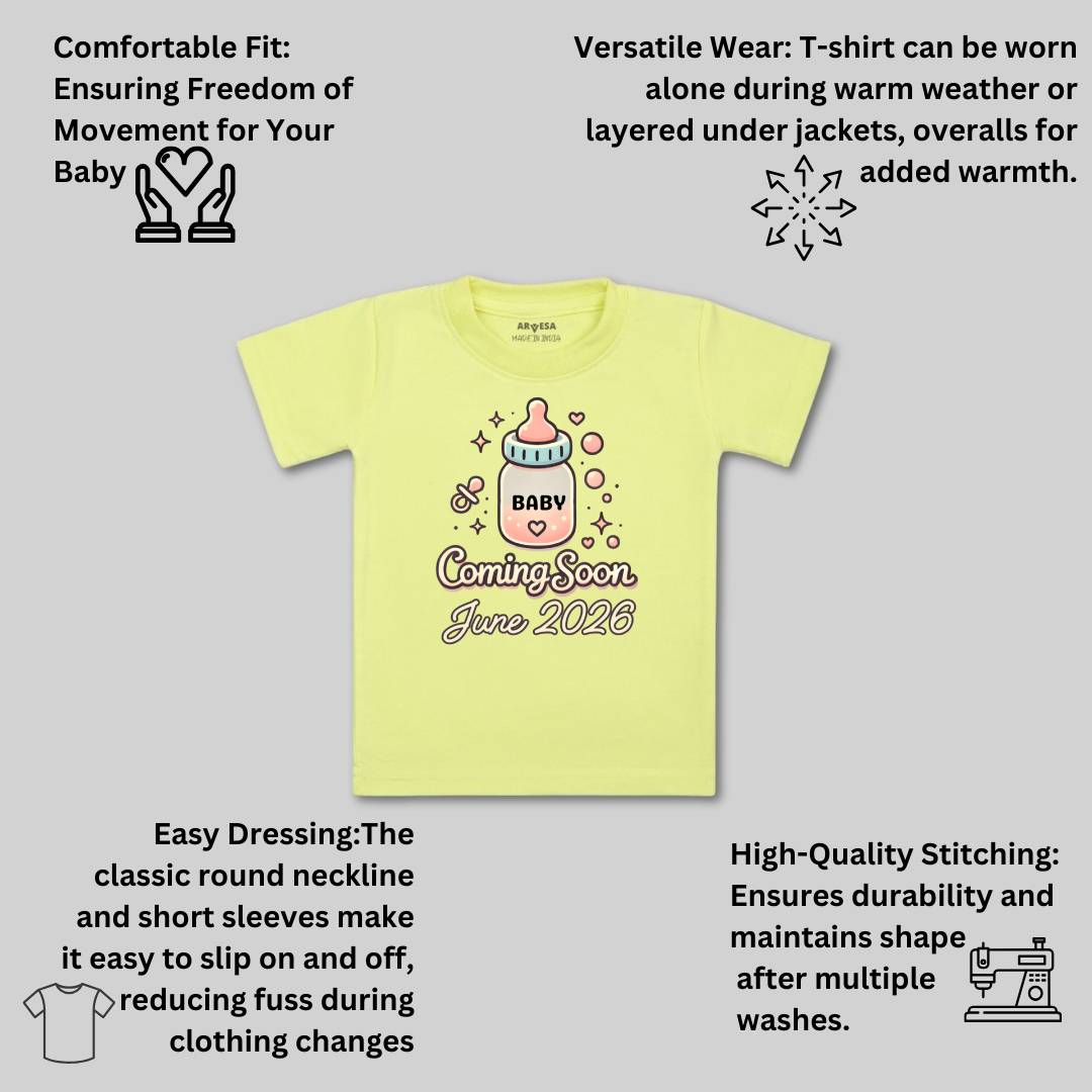 Arvesa Coming Soon Baby Boy & Girl Dress