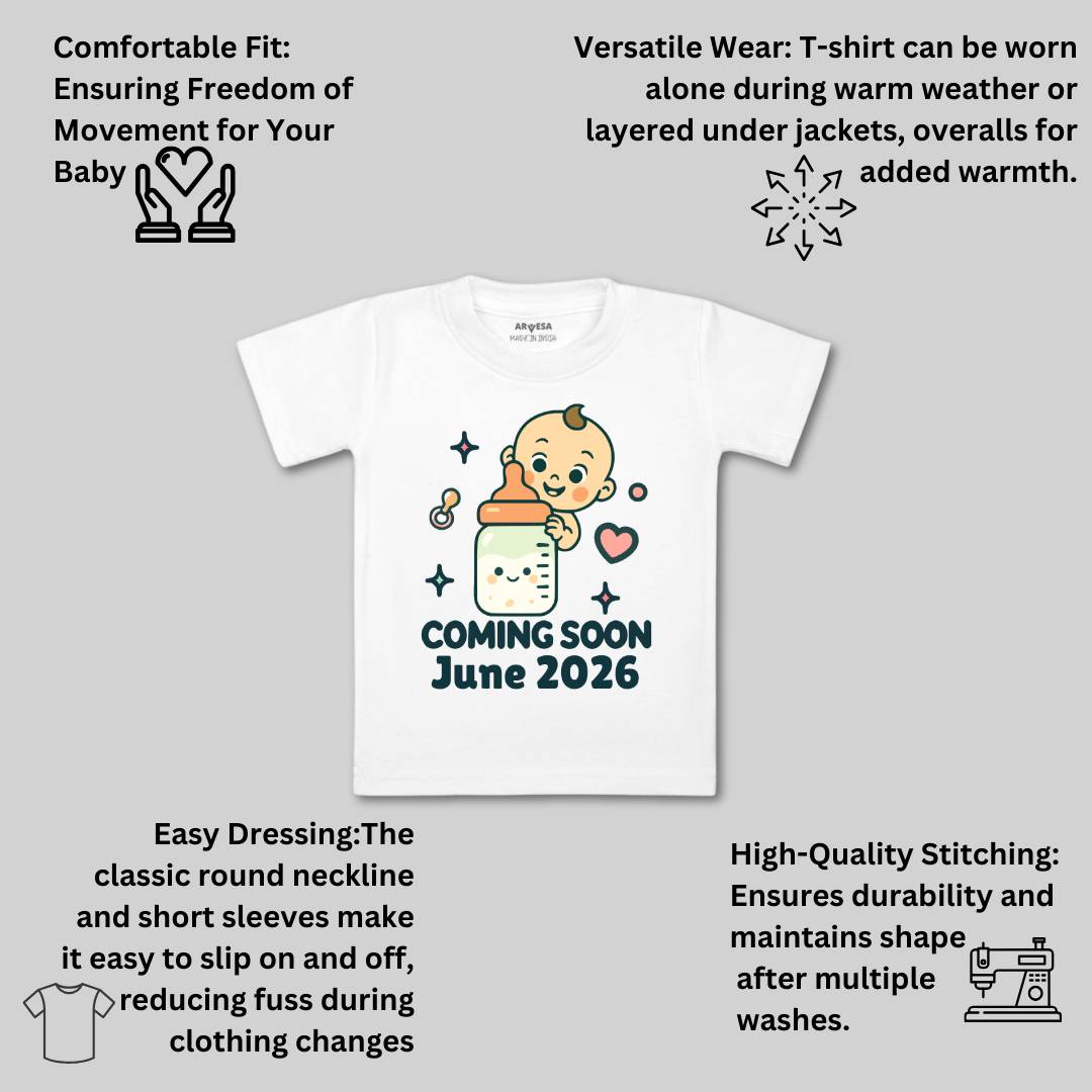 Arvesa Coming Soon Baby Boy & Girl Dress