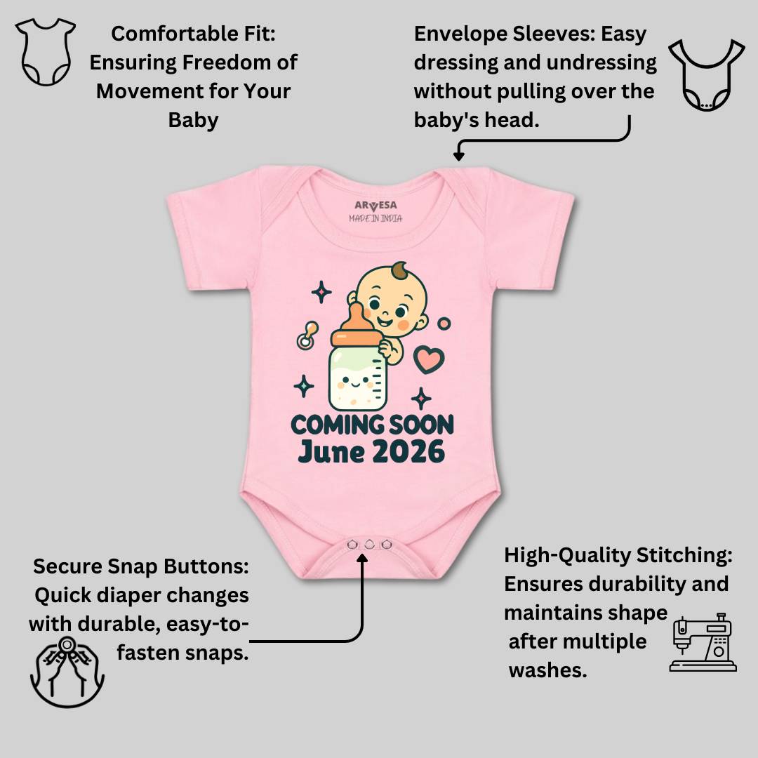 Arvesa Coming Soon Baby Boy & Girl Dress