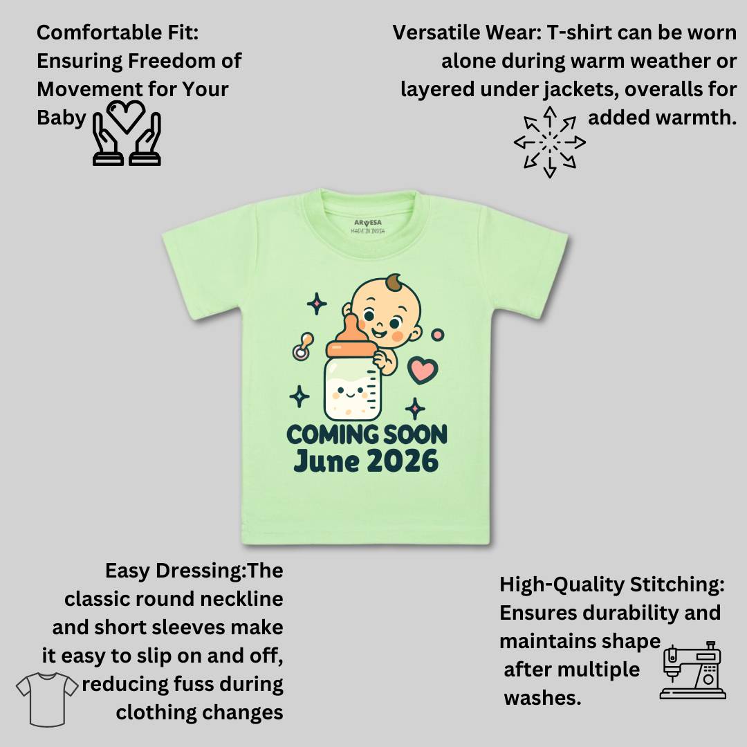 Arvesa Coming Soon Baby Boy & Girl Dress