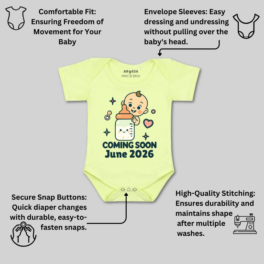Arvesa Coming Soon Baby Boy & Girl Dress