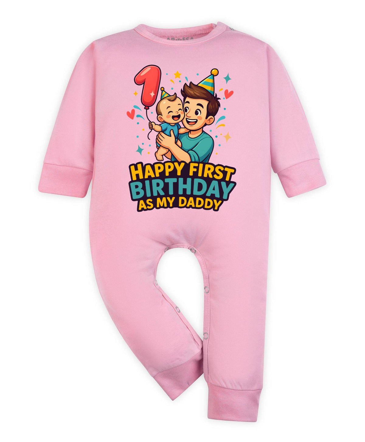 Happy First Birthday As My Daddy Dad Birthday - Jumpsuit