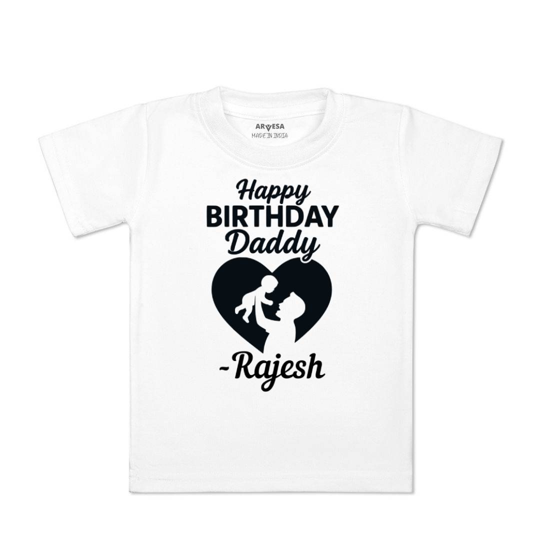 Arvesa Happy Birthday Daddy Baby Boy & Girl Dress