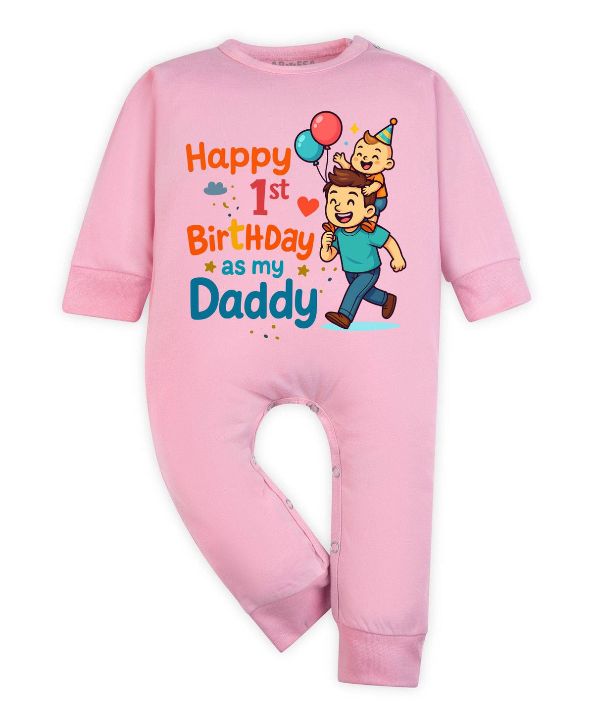 Happy First Birthday As My Daddy Dad Birthday - Jumpsuit