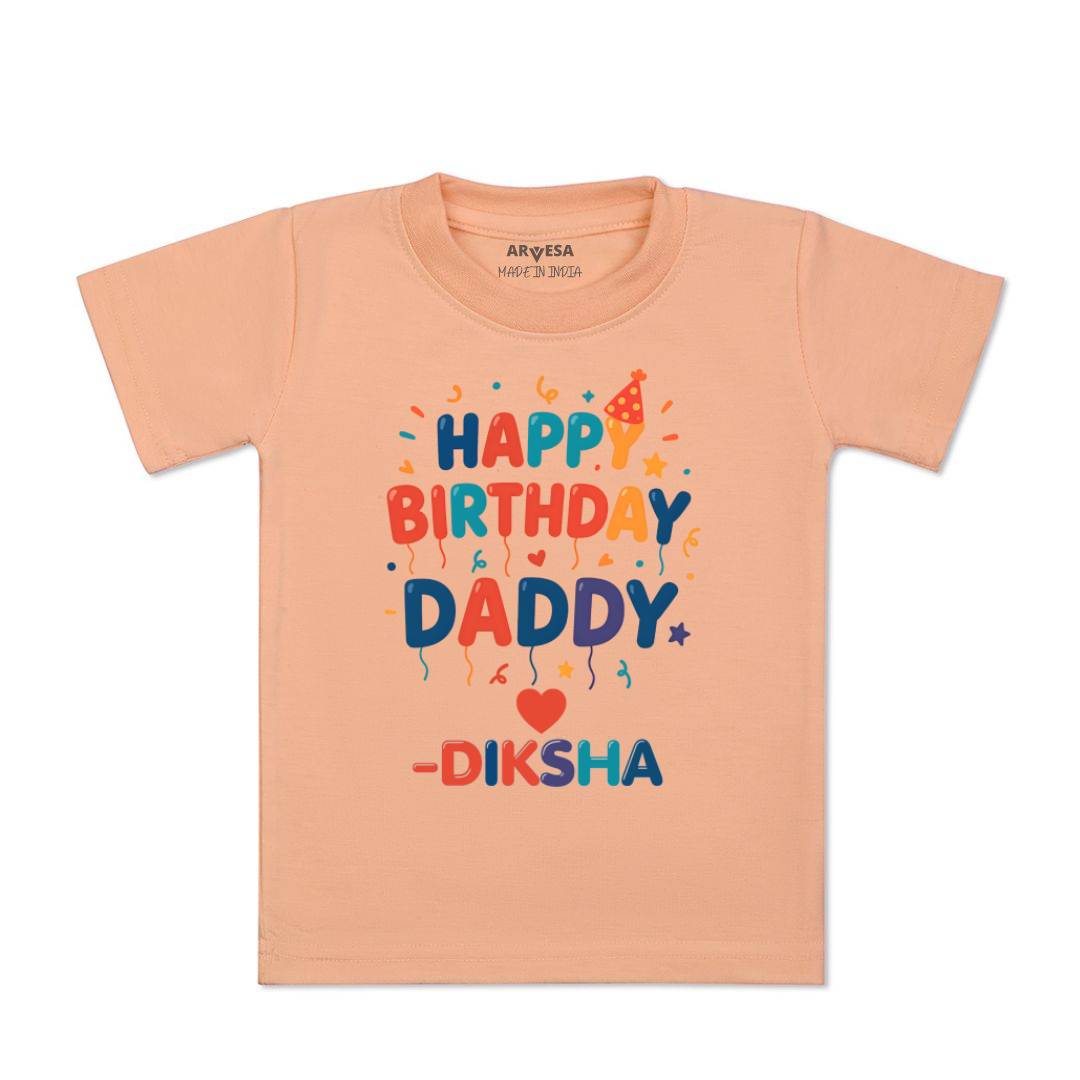 Arvesa Happy Birthday Daddy Baby Boy & Girl Dress