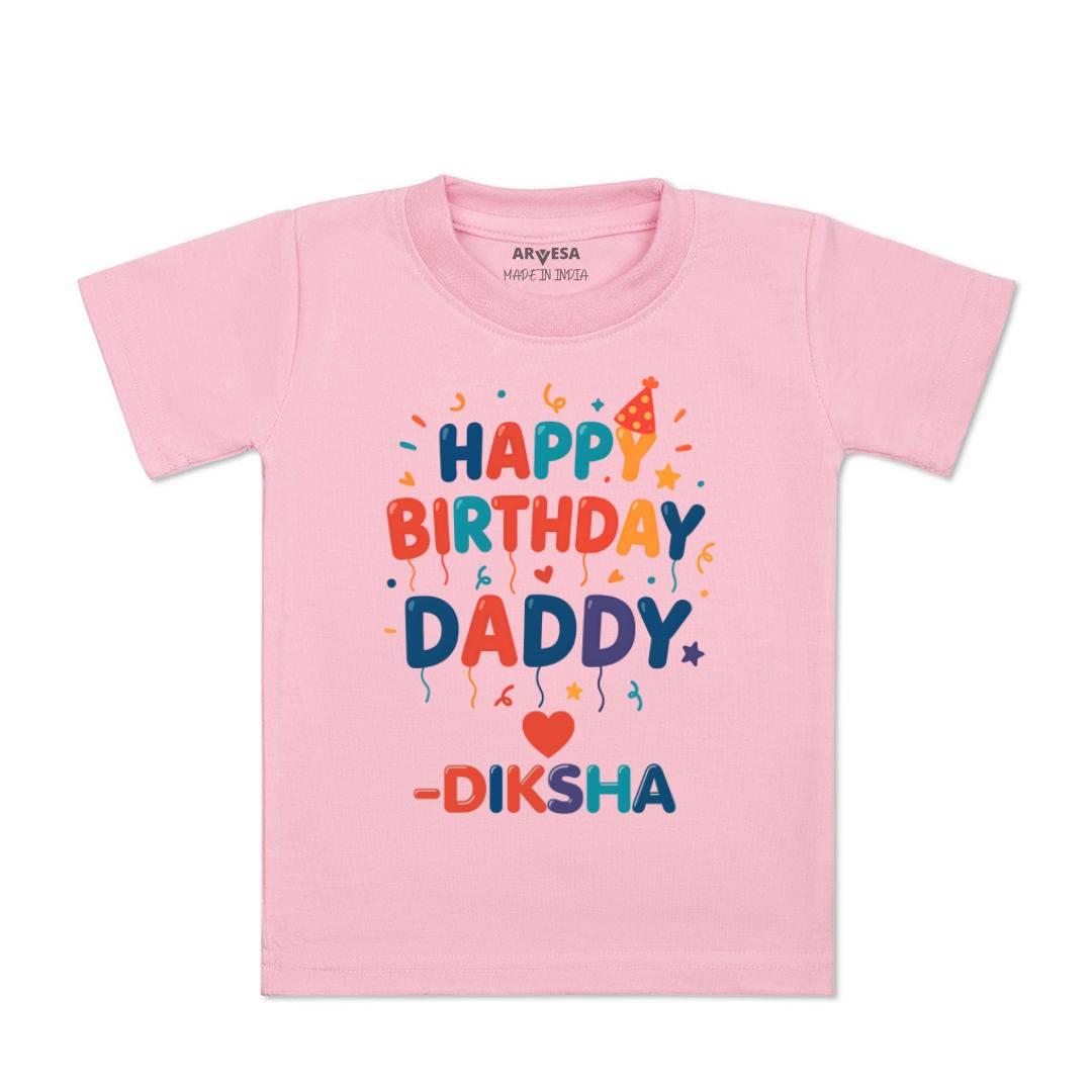 Arvesa Happy Birthday Daddy Baby Boy & Girl Dress