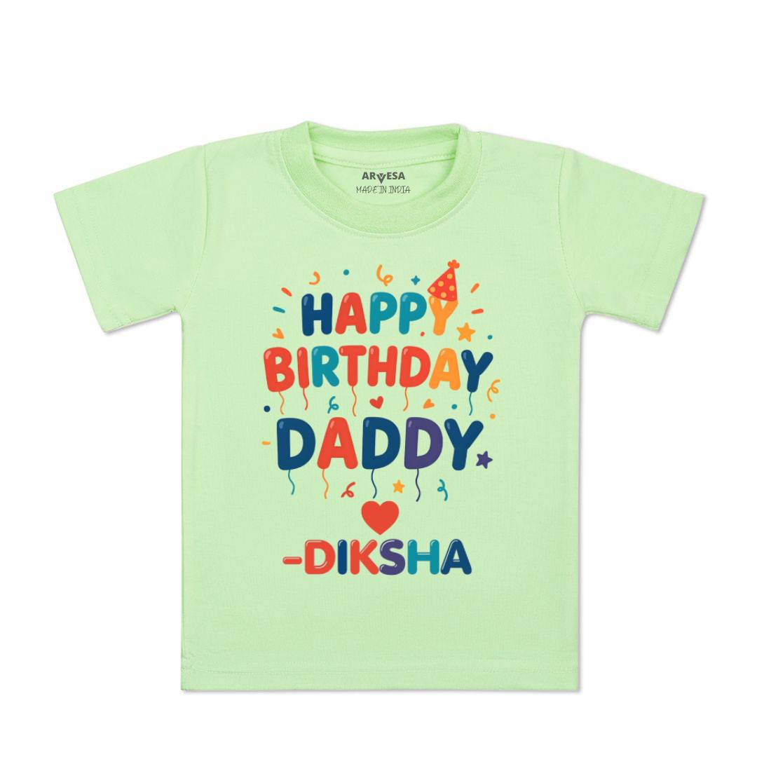 Arvesa Happy Birthday Daddy Baby Boy & Girl Dress