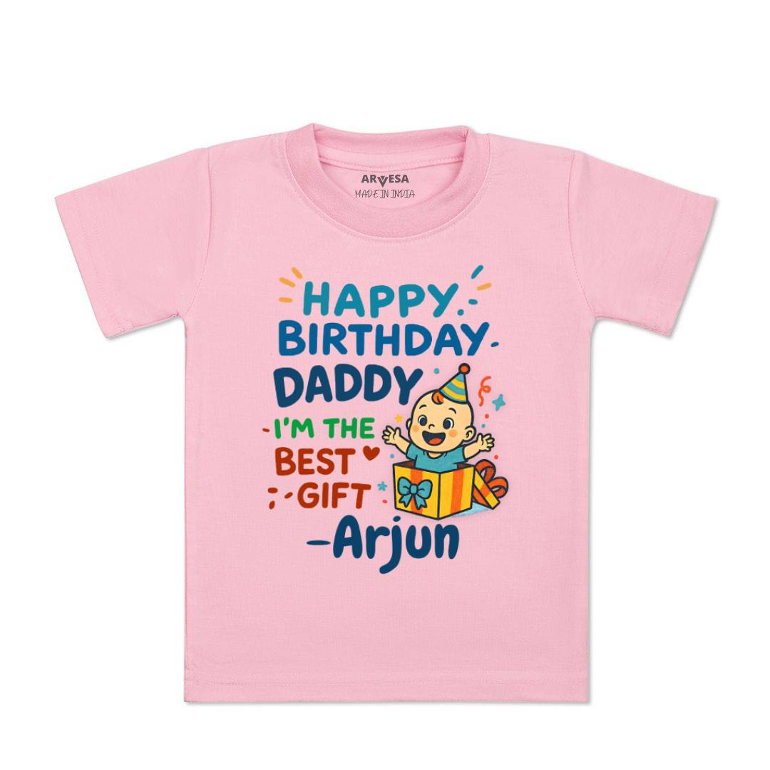 Arvesa Happy Birthday Daddy I'm The Best Gift Baby Boy & Girl Dress