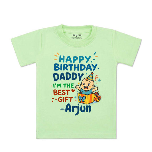Arvesa Happy Birthday Daddy I'm The Best Gift Baby Boy & Girl Dress