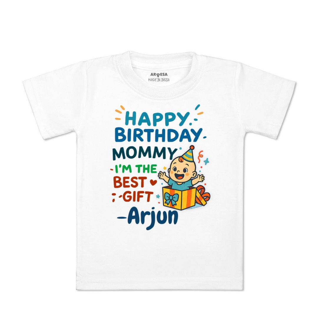 Arvesa Happy Birthday Mommy I'm The Best Gift Baby Boy & Girl Dress