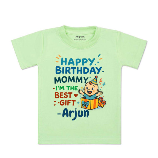 Arvesa Happy Birthday Mommy I'm The Best Gift Baby Boy & Girl Dress