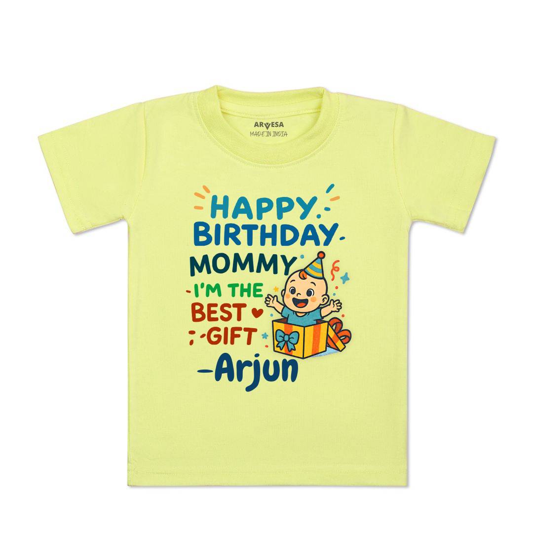 Arvesa Happy Birthday Mommy I'm The Best Gift Baby Boy & Girl Dress