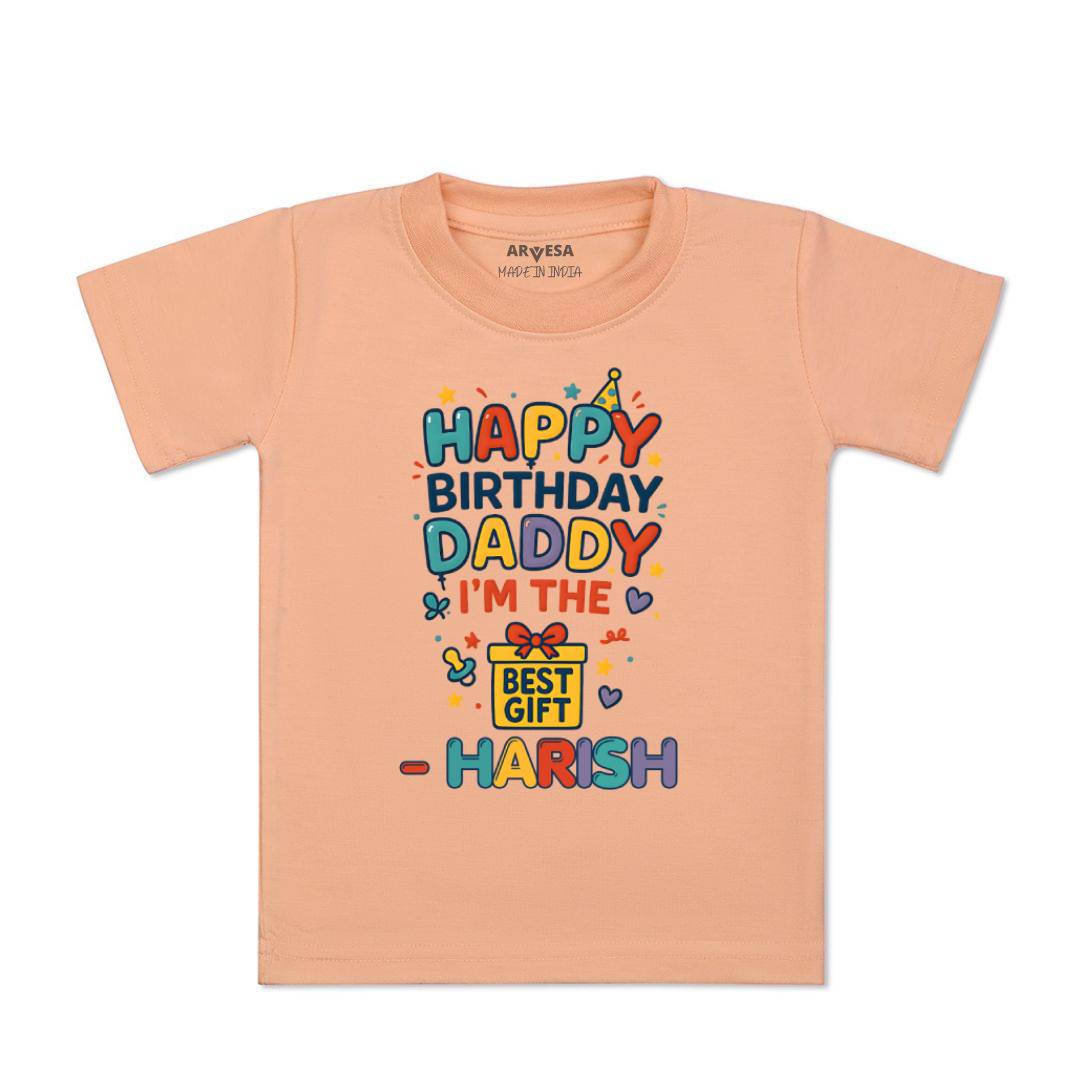 Arvesa Happy Birthday Daddy I'm The Best Gift Baby Boy & Girl Dress