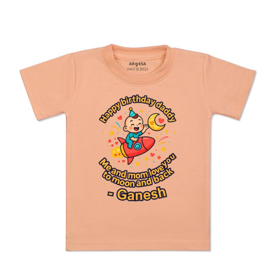 Arvesa Happy Birthday Daddy Baby Boy & Girl Dress