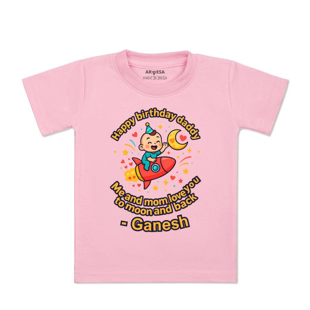 Arvesa Happy Birthday Daddy Baby Boy & Girl Dress