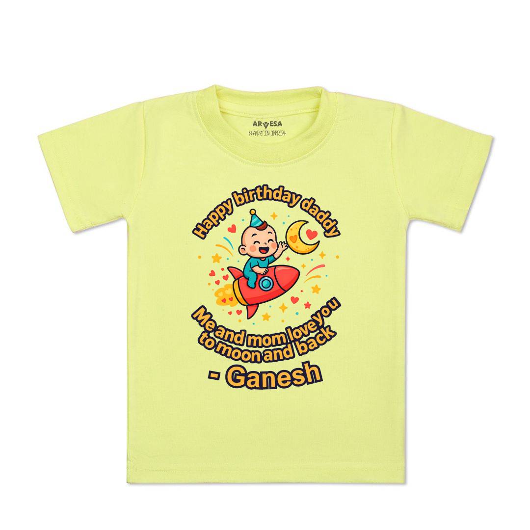 Arvesa Happy Birthday Daddy Baby Boy & Girl Dress