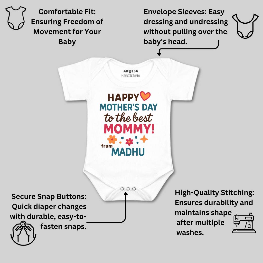 Arvesa Happy Mother Days  Baby Boy & Girl Dress