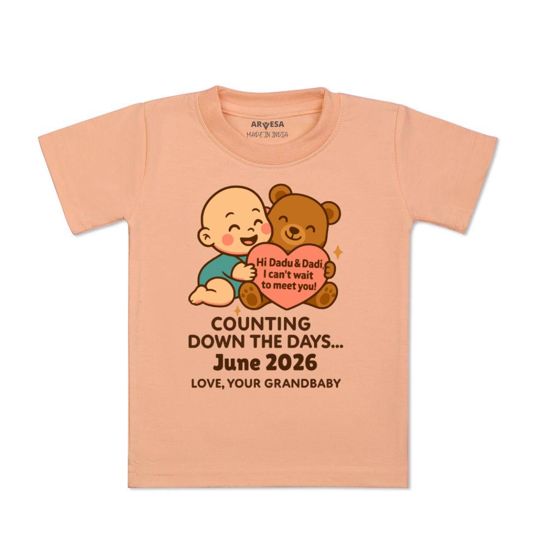 Arvesa Dadu Dadi Cant Wait To Meet You Baby Boy & Girl Dress
