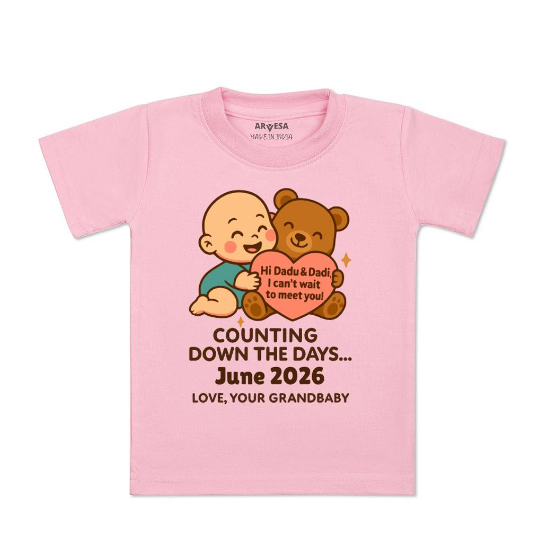 Arvesa Dadu Dadi Cant Wait To Meet You Baby Boy & Girl Dress