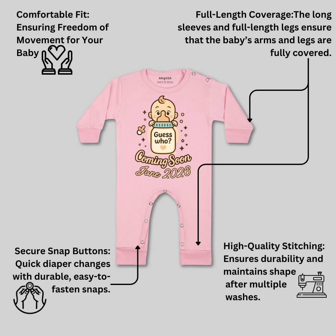 Arvesa Coming Soon Baby Boy & Girl Dress