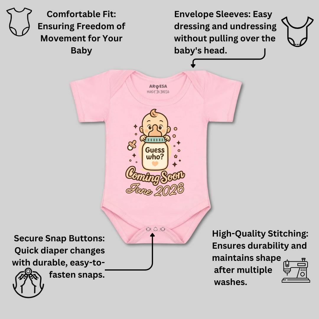 Arvesa Coming Soon Baby Boy & Girl Dress