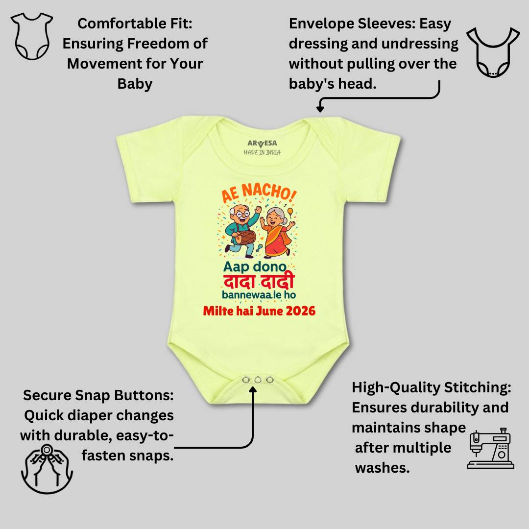 Arvesa Dada Dadi Bannewale Ho Baby Boy & Girl Dress