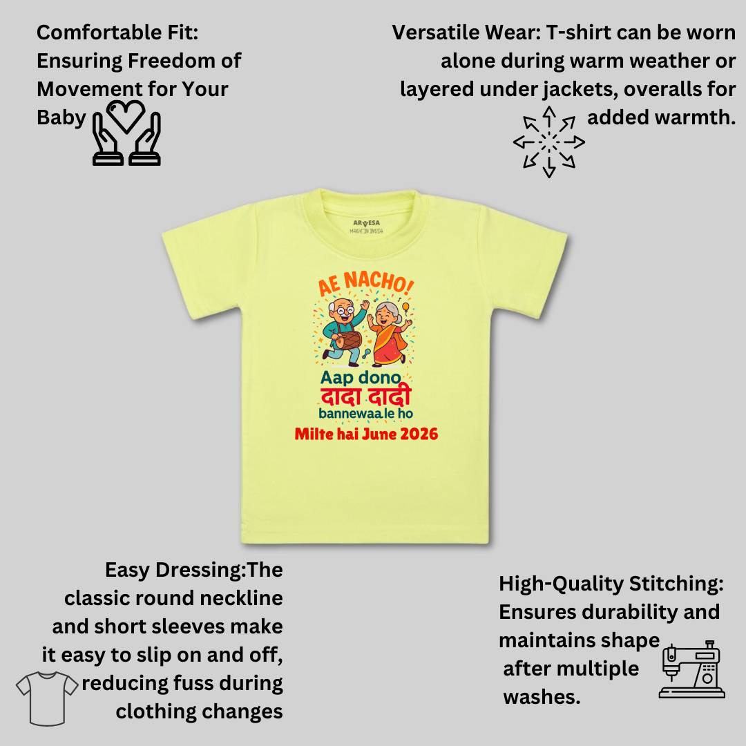 Arvesa Dada Dadi Bannewale Ho Baby Boy & Girl Dress