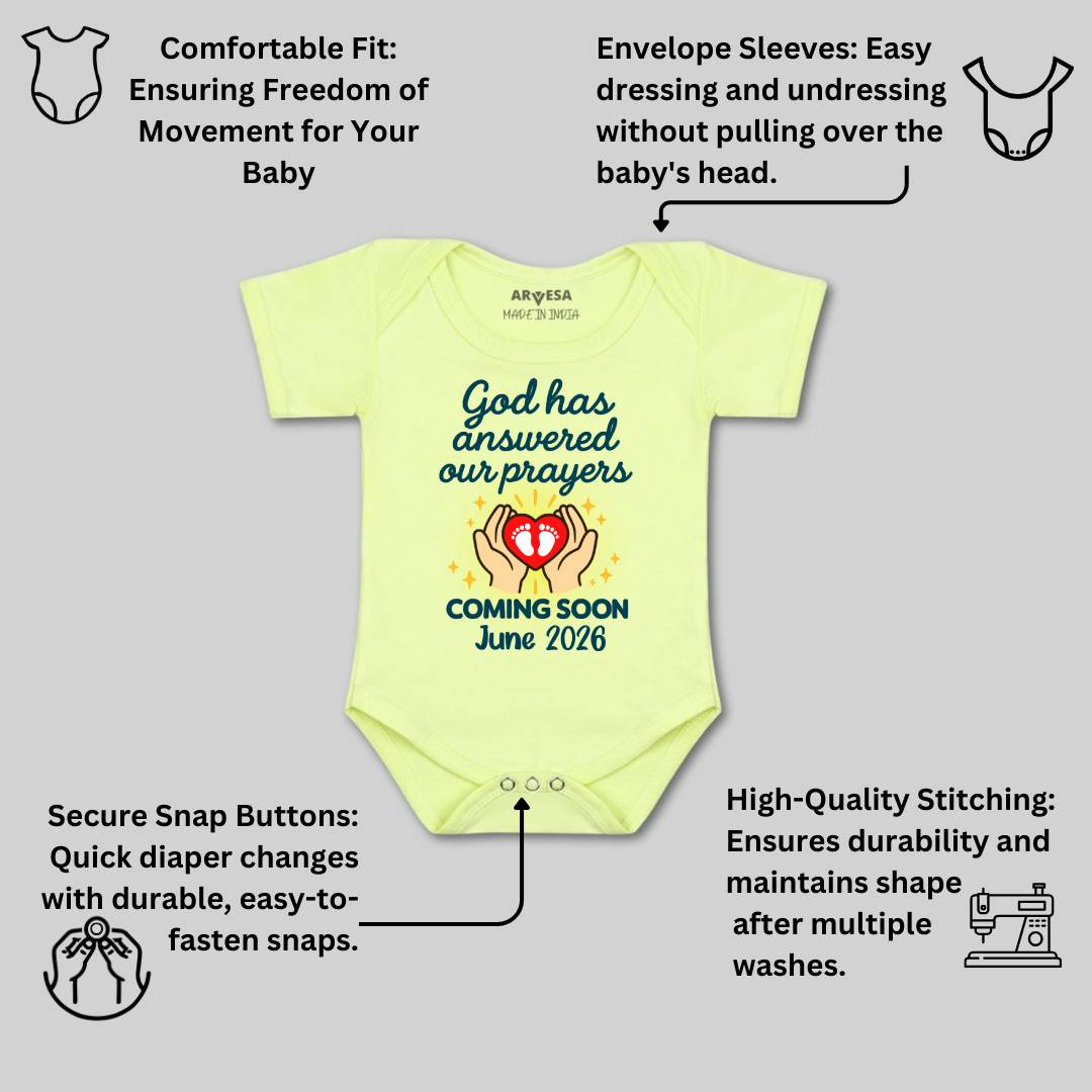 Arvesa Coming Soon Baby Boy & Girl Dress