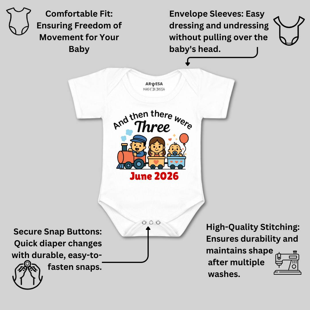 Arvesa And Then There Were Three Baby Boy & Girl Dress