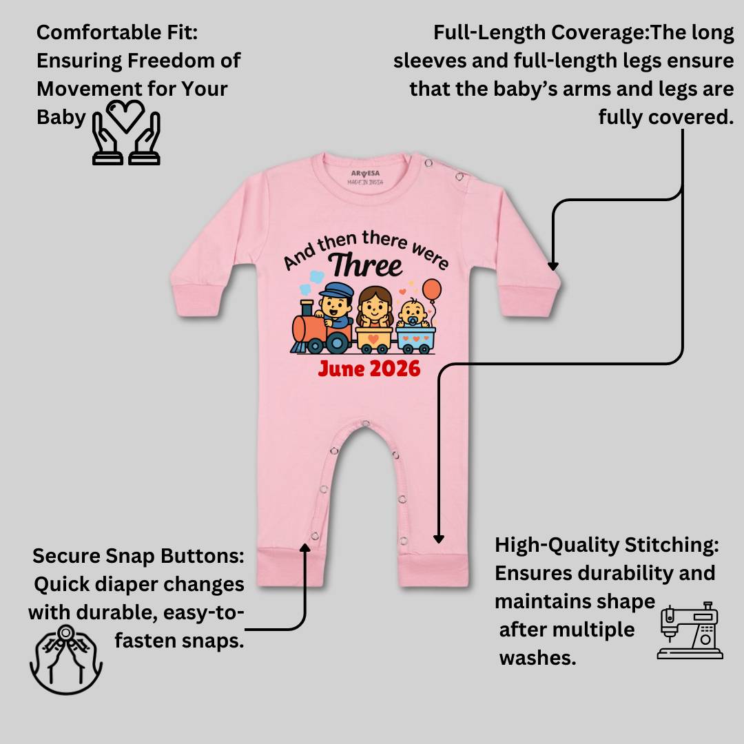 Arvesa And Then There Were Three Baby Boy & Girl Dress