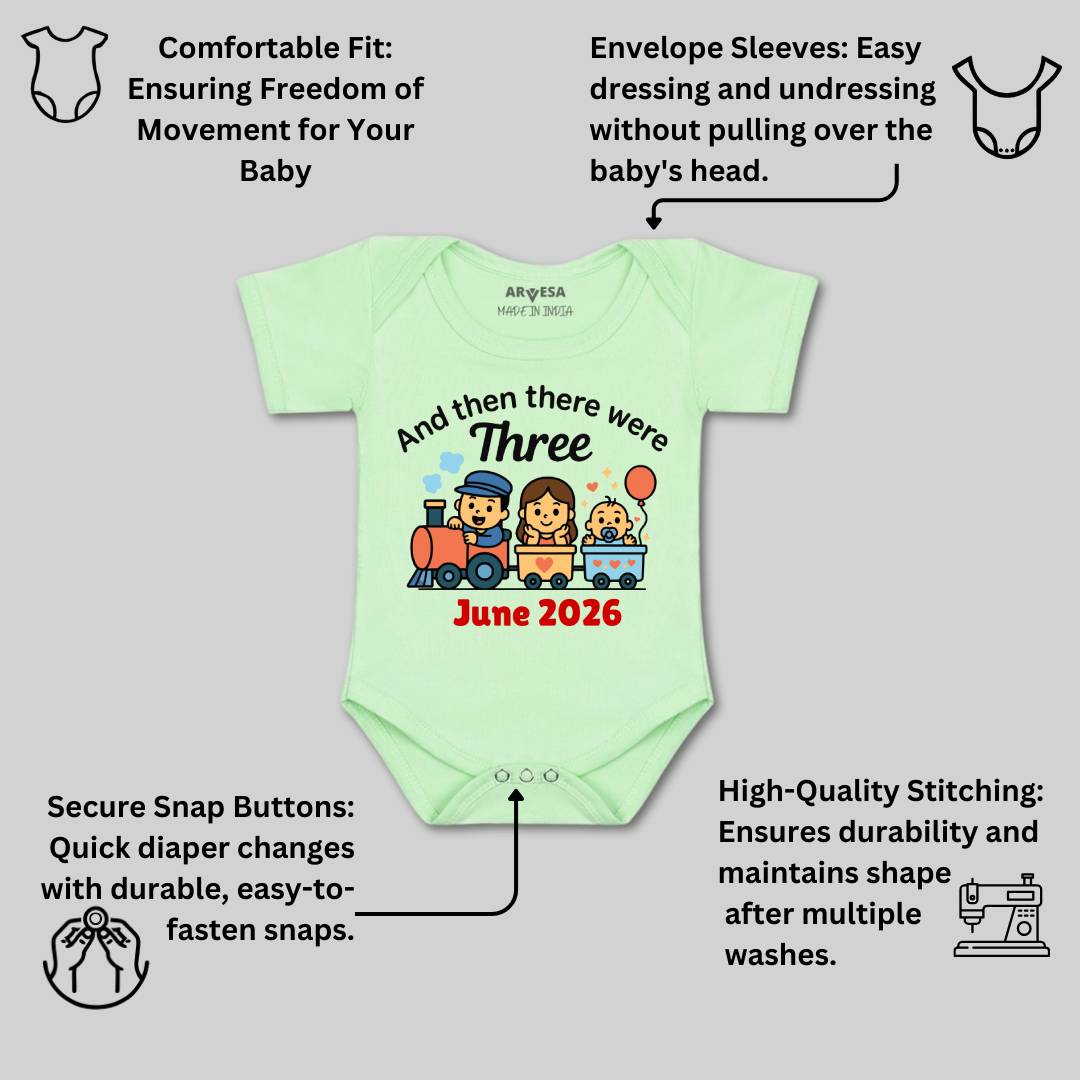 Arvesa And Then There Were Three Baby Boy & Girl Dress
