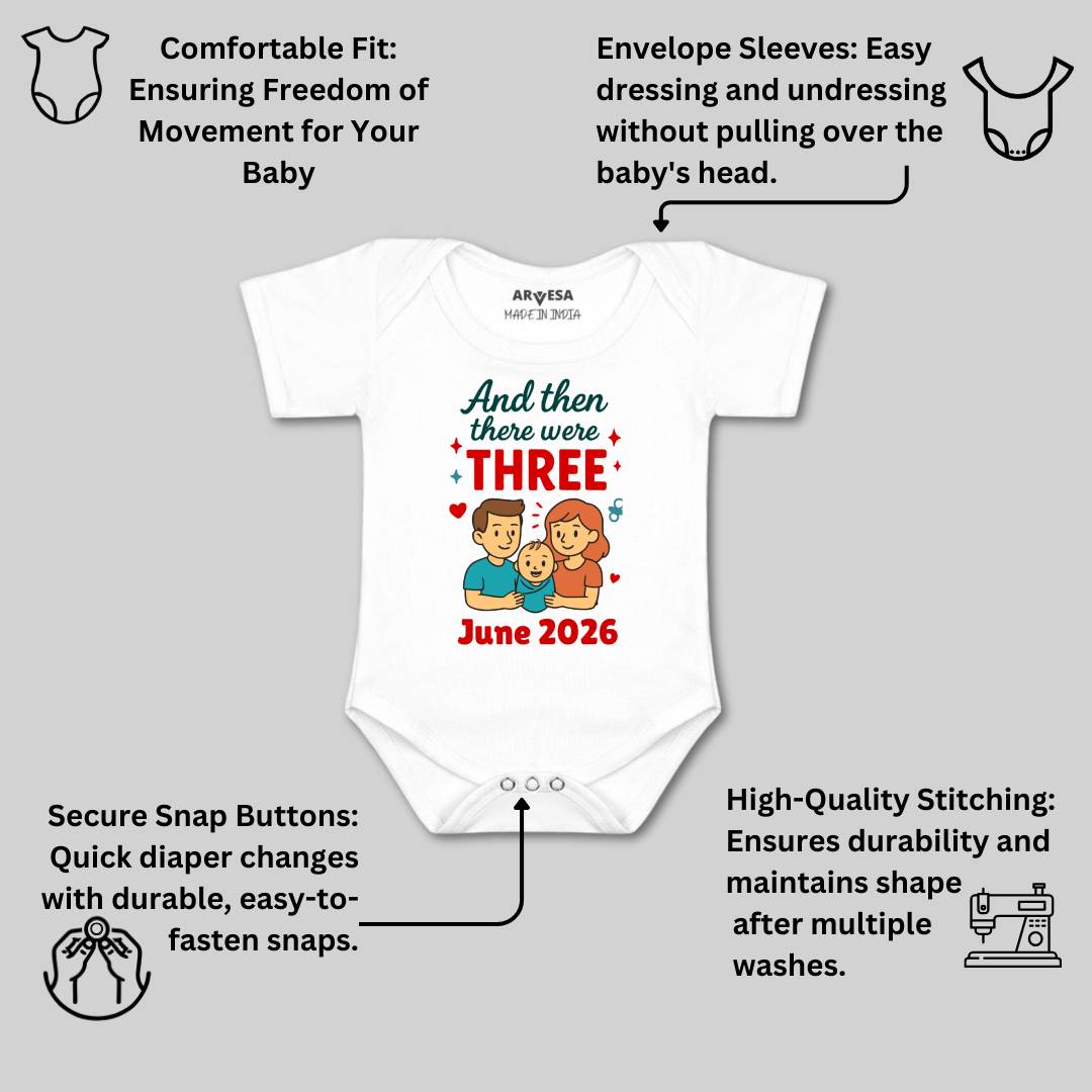 Arvesa And Then There Were Three Baby Boy & Girl Dress
