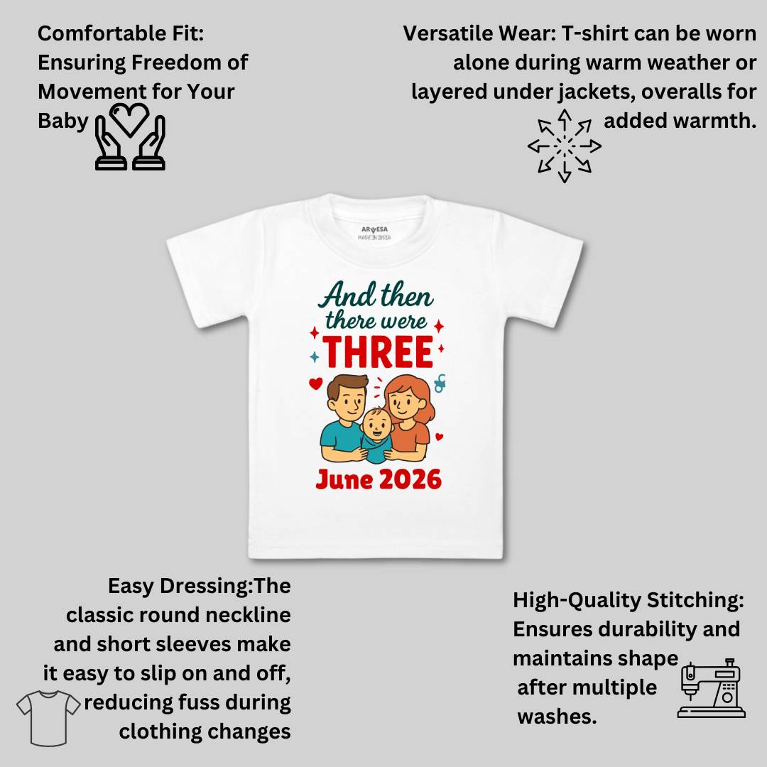 Arvesa And Then There Were Three Baby Boy & Girl Dress