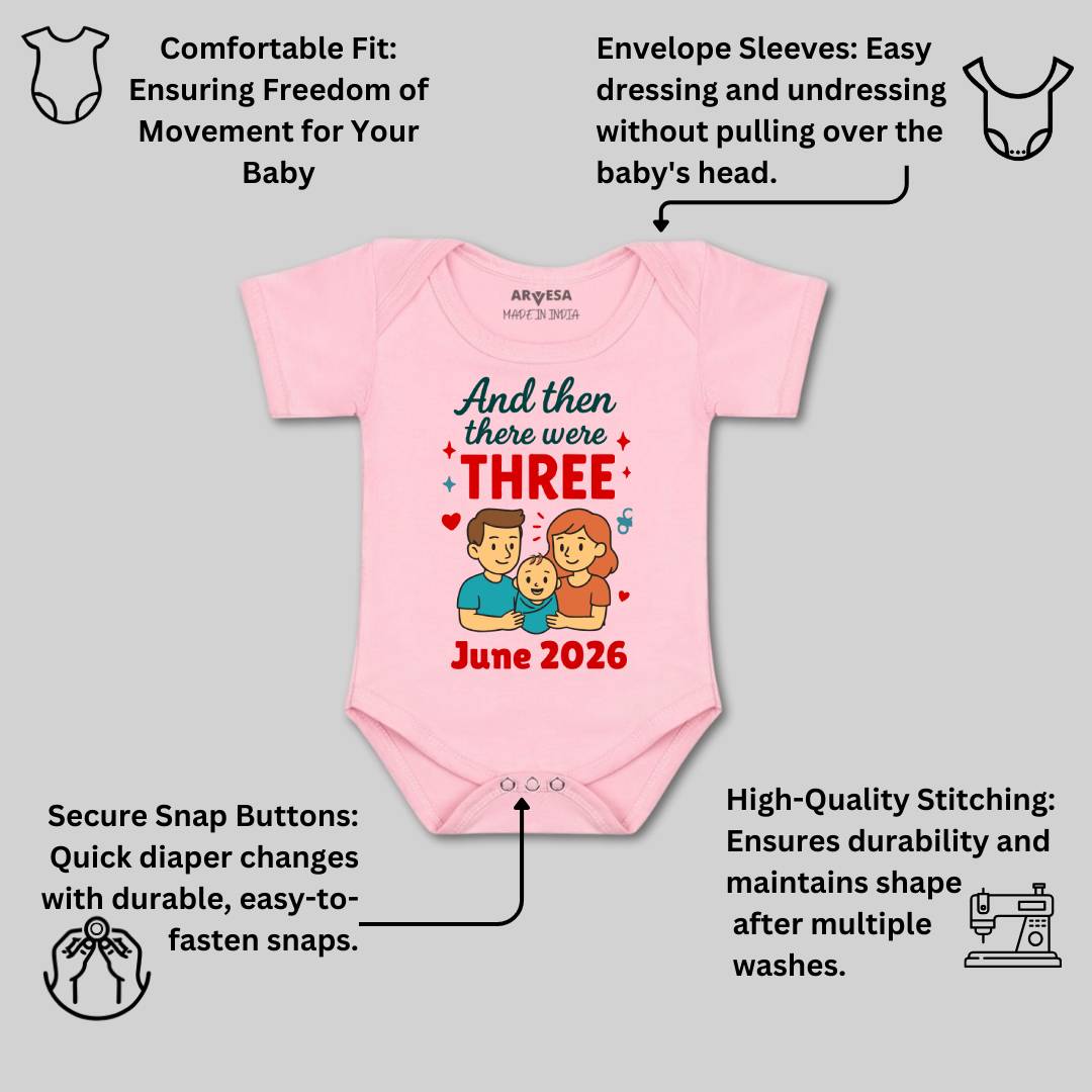 Arvesa And Then There Were Three Baby Boy & Girl Dress