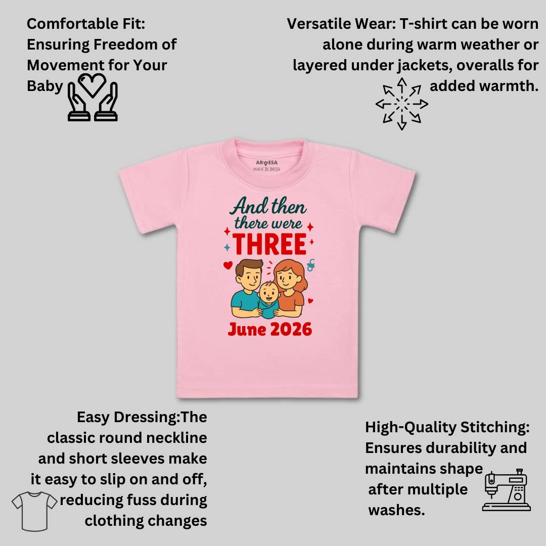 Arvesa And Then There Were Three Baby Boy & Girl Dress