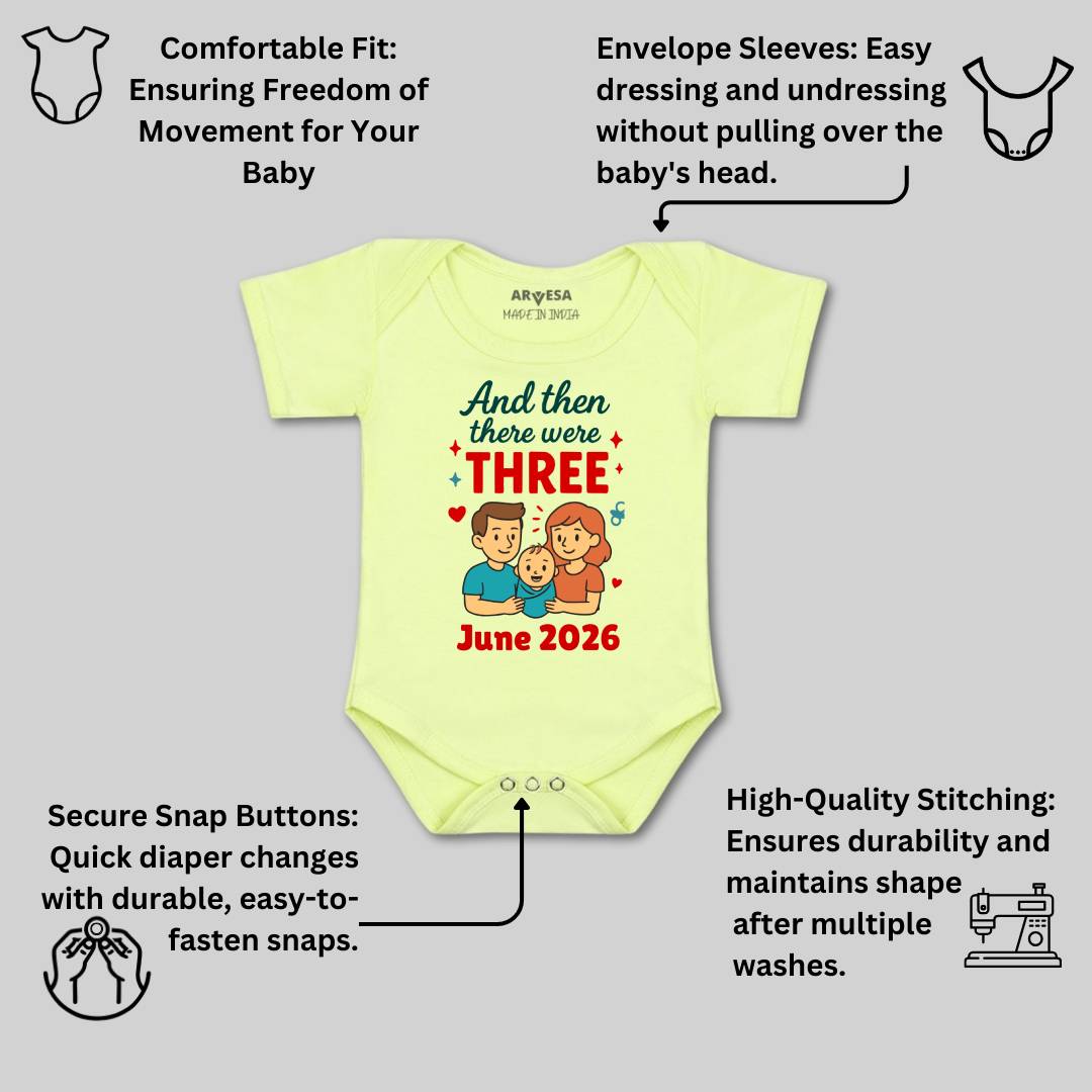 Arvesa And Then There Were Three Baby Boy & Girl Dress