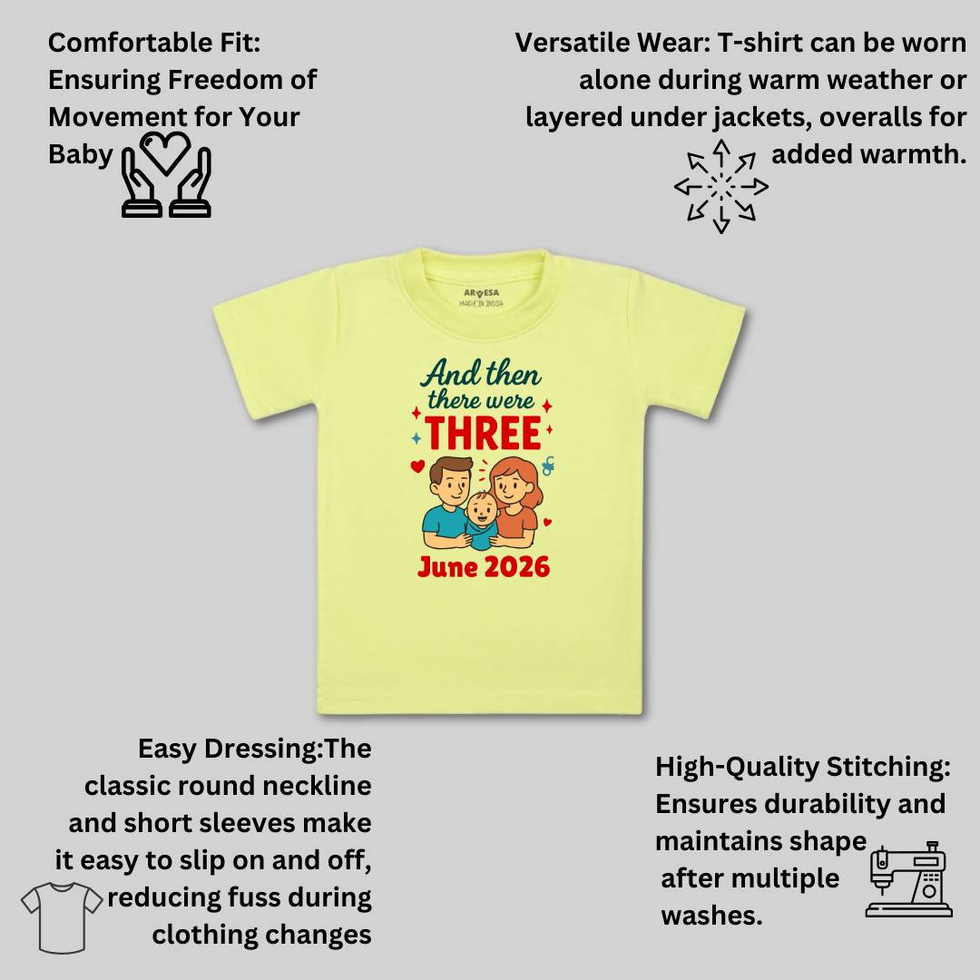 Arvesa And Then There Were Three Baby Boy & Girl Dress