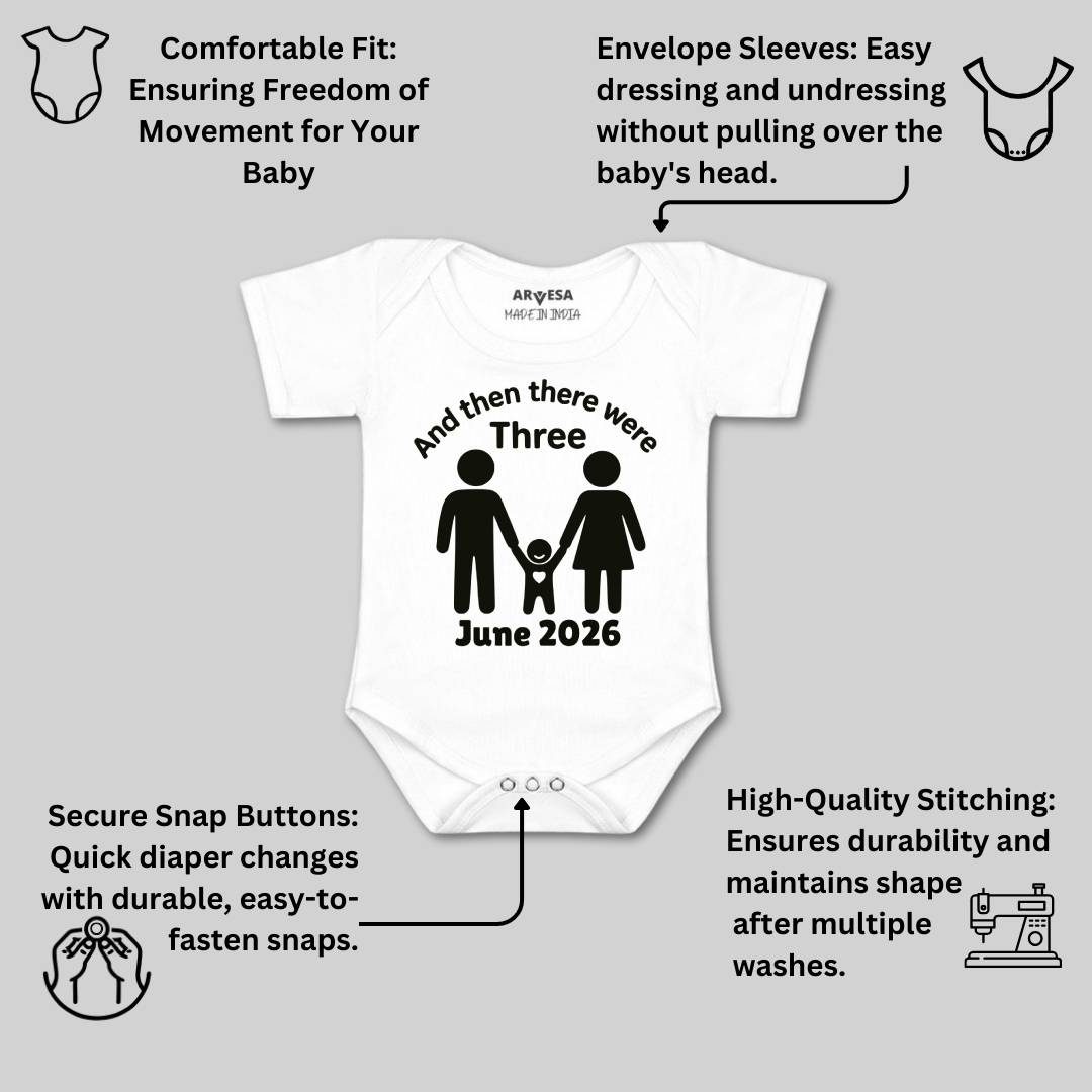 Arvesa And Then There Were Three Baby Boy & Girl Dress
