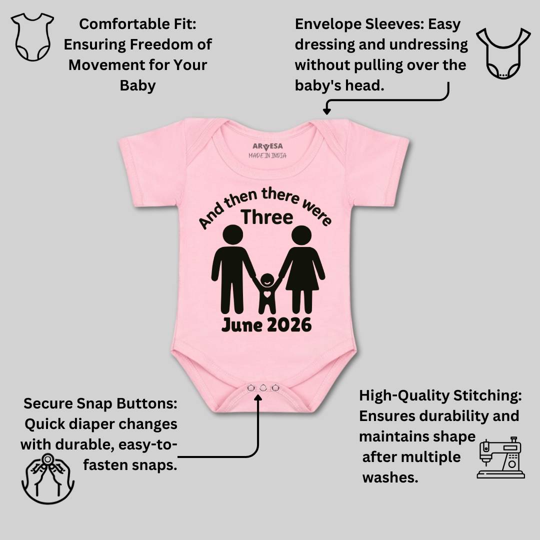Arvesa And Then There Were Three Baby Boy & Girl Dress