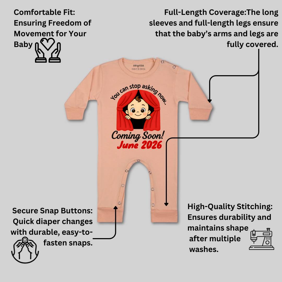 Arvesa Coming Soon Baby Boy & Girl Dress
