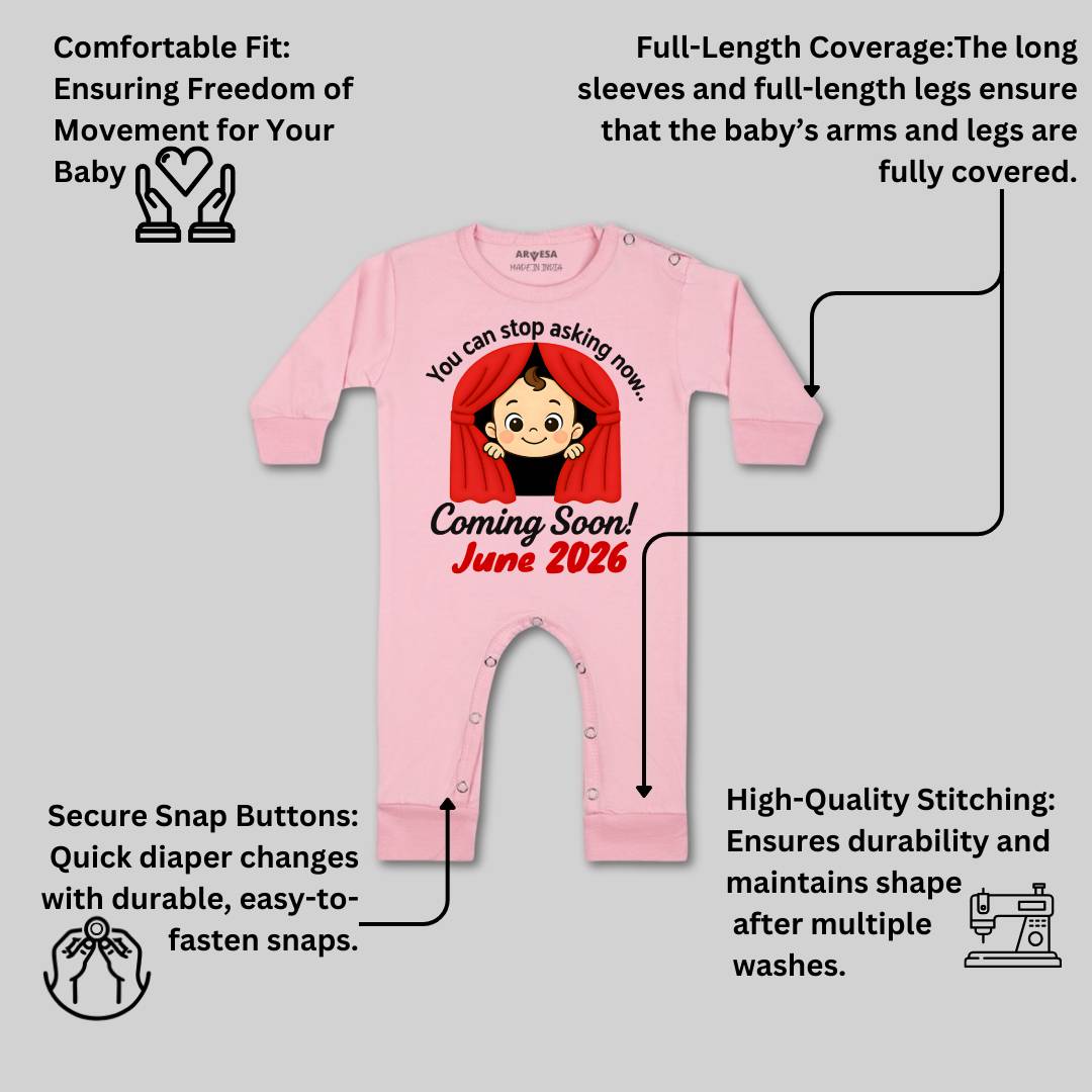 Arvesa Coming Soon Baby Boy & Girl Dress