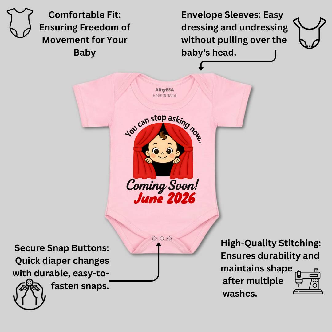 Arvesa Coming Soon Baby Boy & Girl Dress