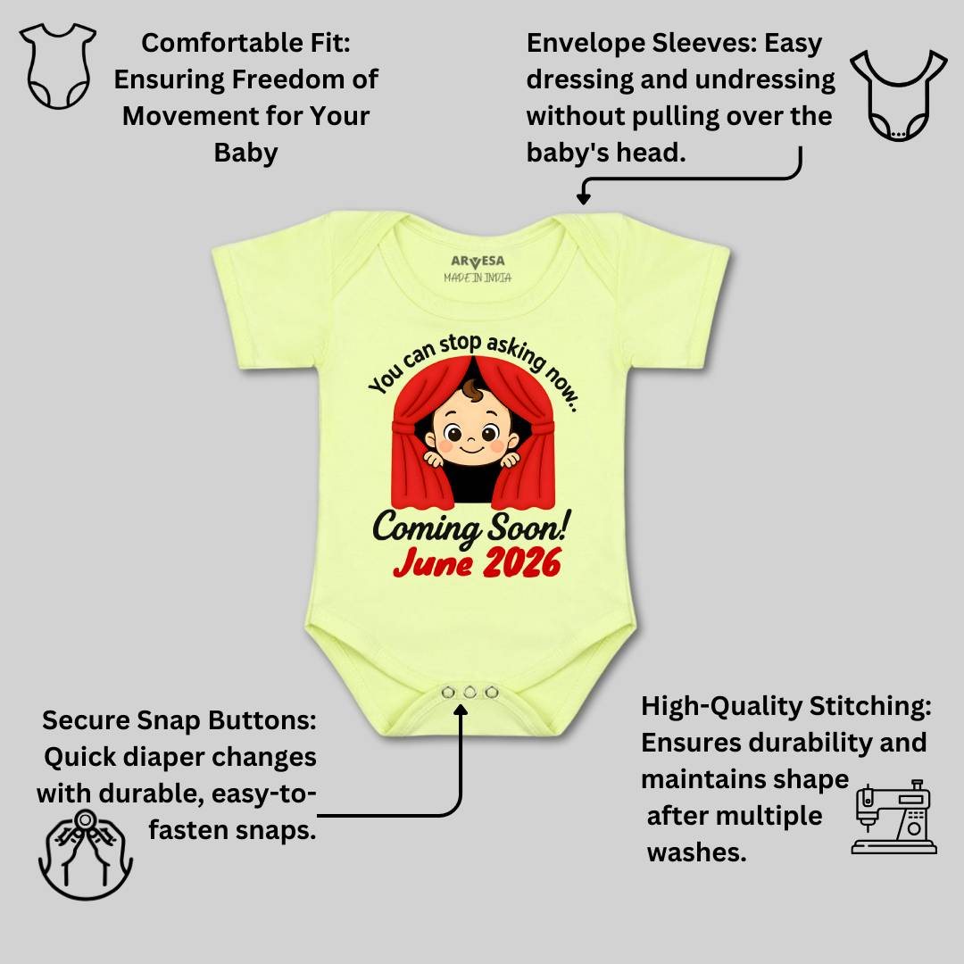 Arvesa Coming Soon Baby Boy & Girl Dress