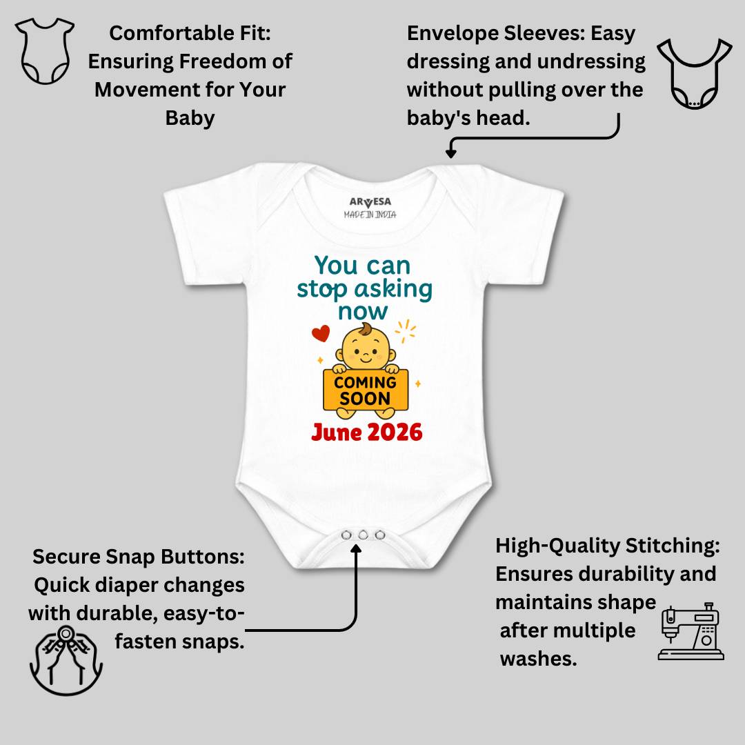Arvesa Coming Soon Baby Boy & Girl Dress