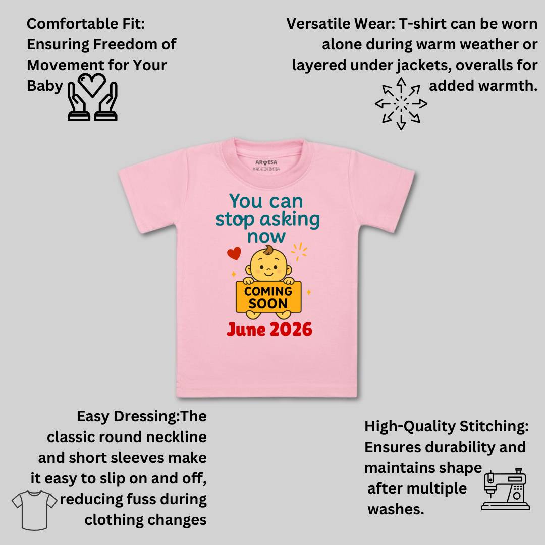 Arvesa Coming Soon Baby Boy & Girl Dress