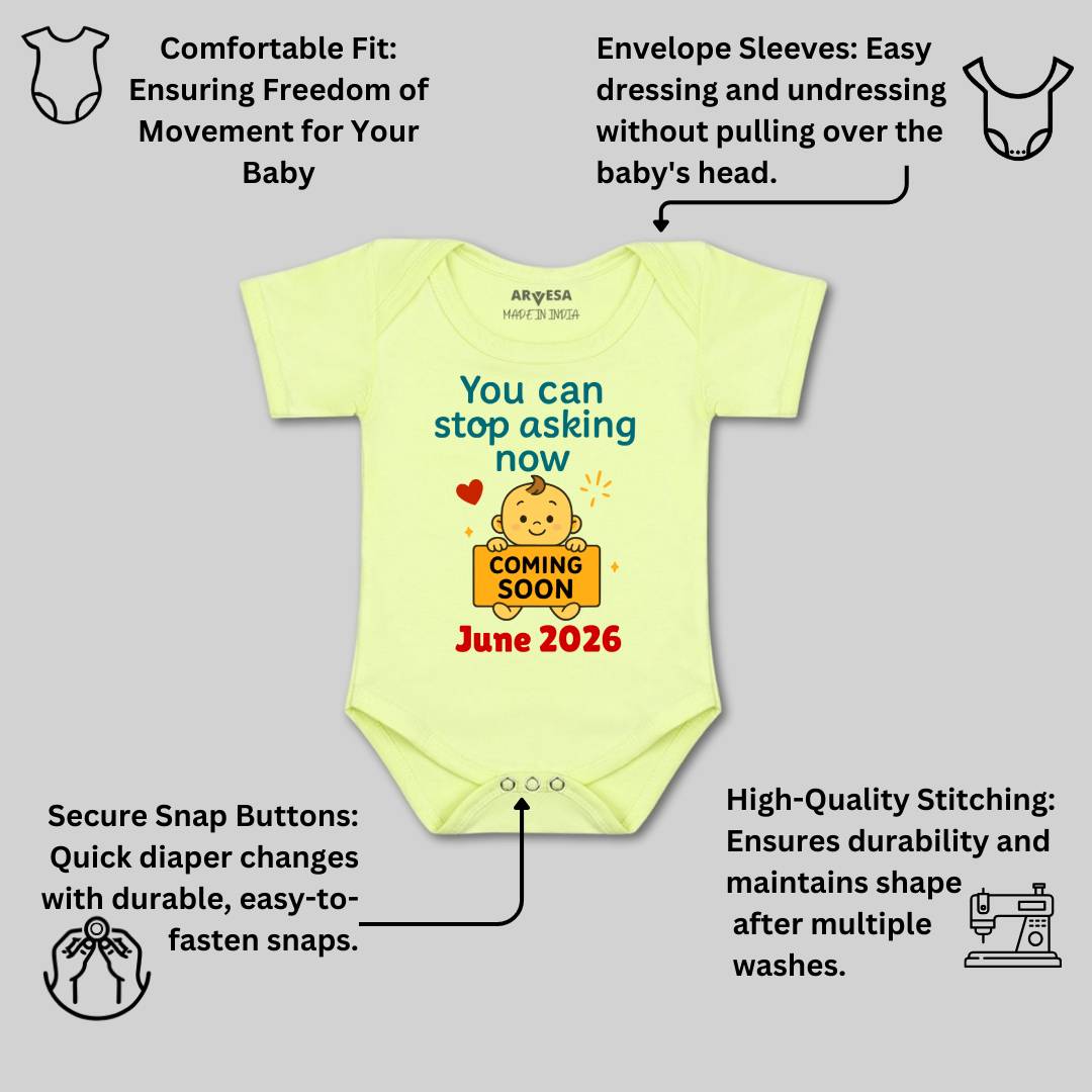 Arvesa Coming Soon Baby Boy & Girl Dress
