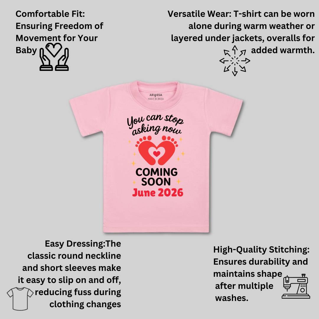 Arvesa Coming Soon Baby Boy & Girl Dress